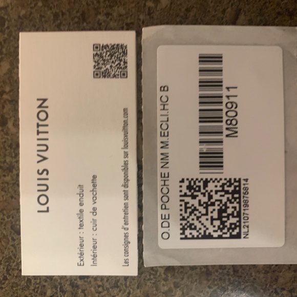 Louis Vuitton Holidays Monogram Eclipse Black Vroom 200k Pocket Organizer Wallet - Picture 7 of 7